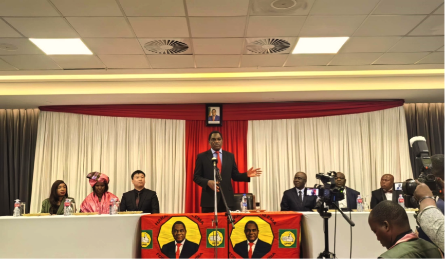 赛事333资源总裁助理王治伟受邀 出席赞比亚总统晚宴