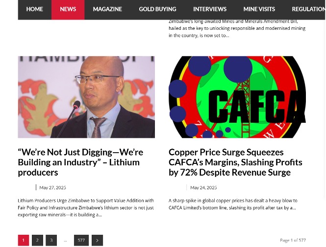 赛事333资源比基塔矿业总经理宫学东受邀参加 2025年津巴布韦矿业商会年度矿业会议