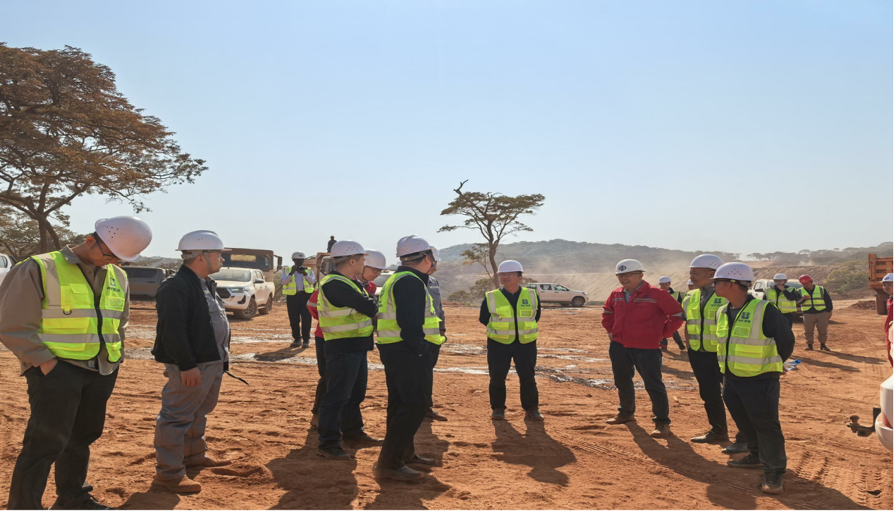赛事333资源集团董事长王平卫赴赞比亚 考察督导Kitumba铜矿项目建设